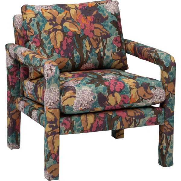 Chaise Juliette, Jade Fleuri