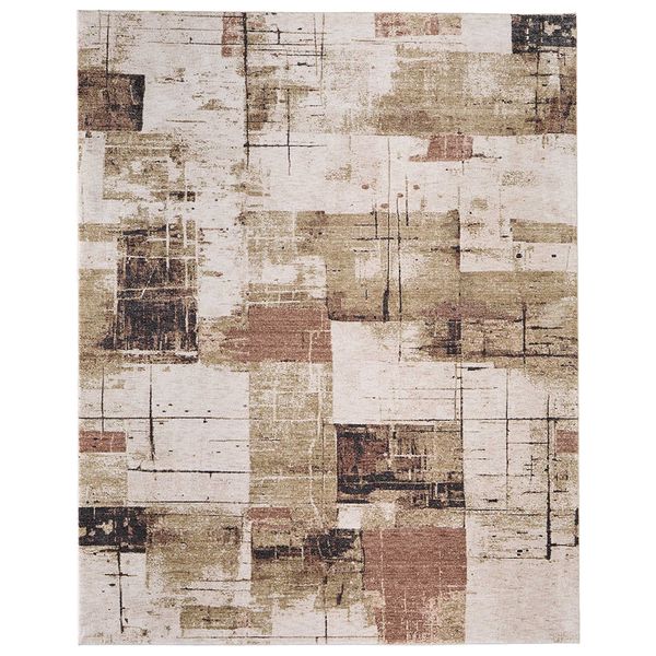 Tapis Pearson 39STF Feizy, Beige/Vert
