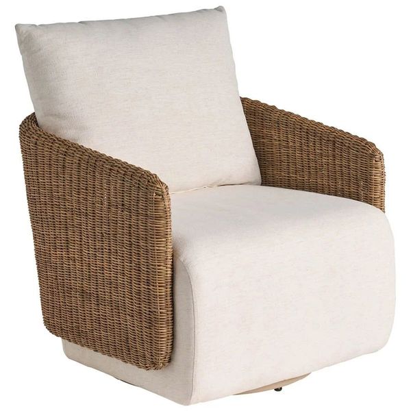 Fauteuil Pivotant Enzo, Neige Nomade