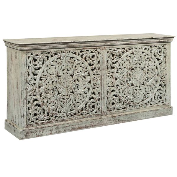 Buffet 4 portes Sundara, Taupe